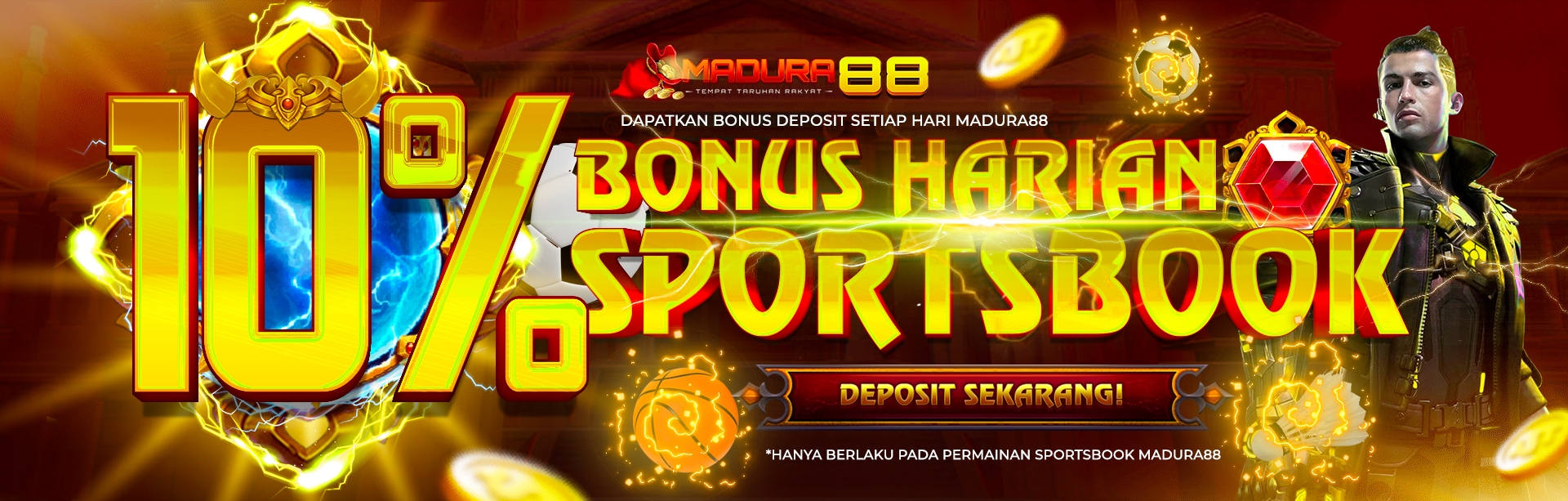 BONUS HARIAN SPORTBOOK 10%