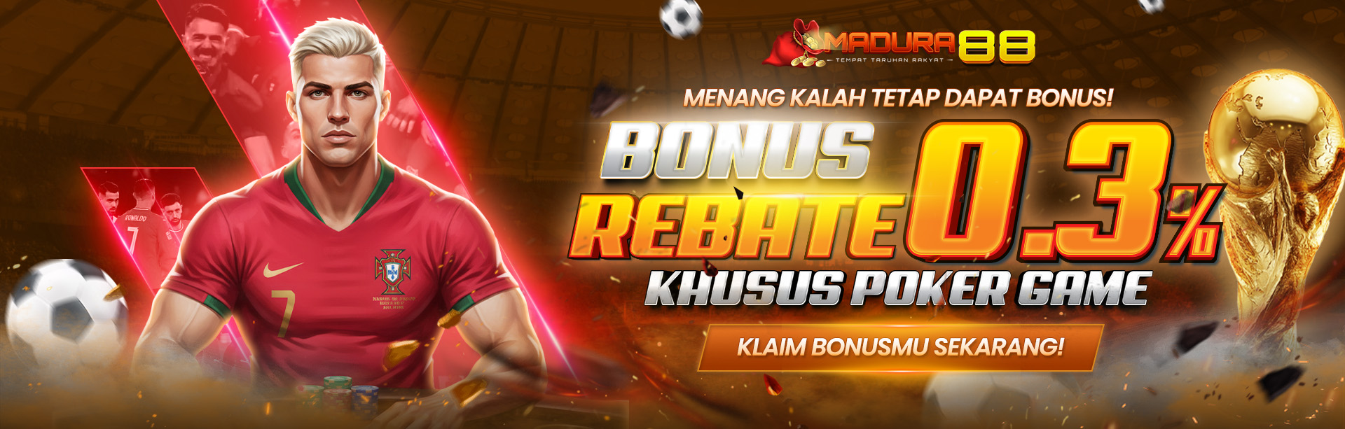 BONUS ROLLINGAN POKER 0.3%