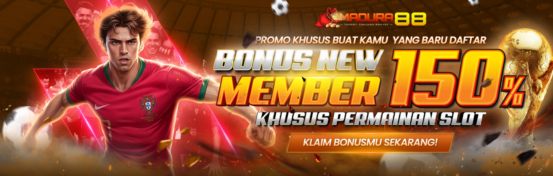BONUS NEW MEMBER 150%