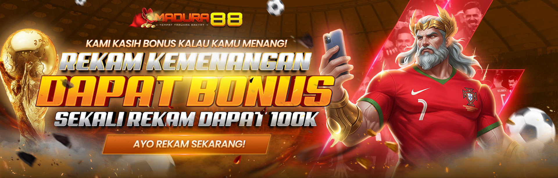 EVENT VIDEO TESTIMONI KEMENANGAN MADURA88