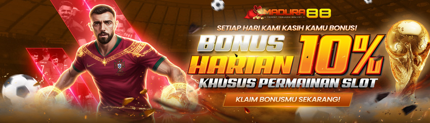 BONUS HARIAN SLOT 10%