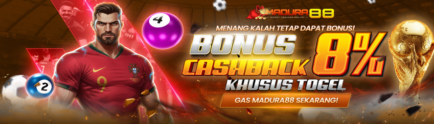 CASHBACK HARIAN TOGEL 8%