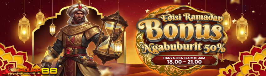 BONUS NGABUBURIT 50%