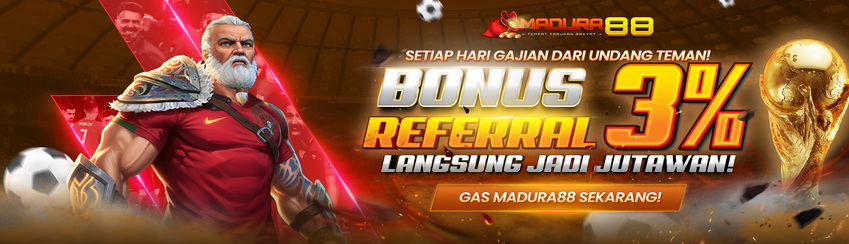 BONUS REFERRAL 3%