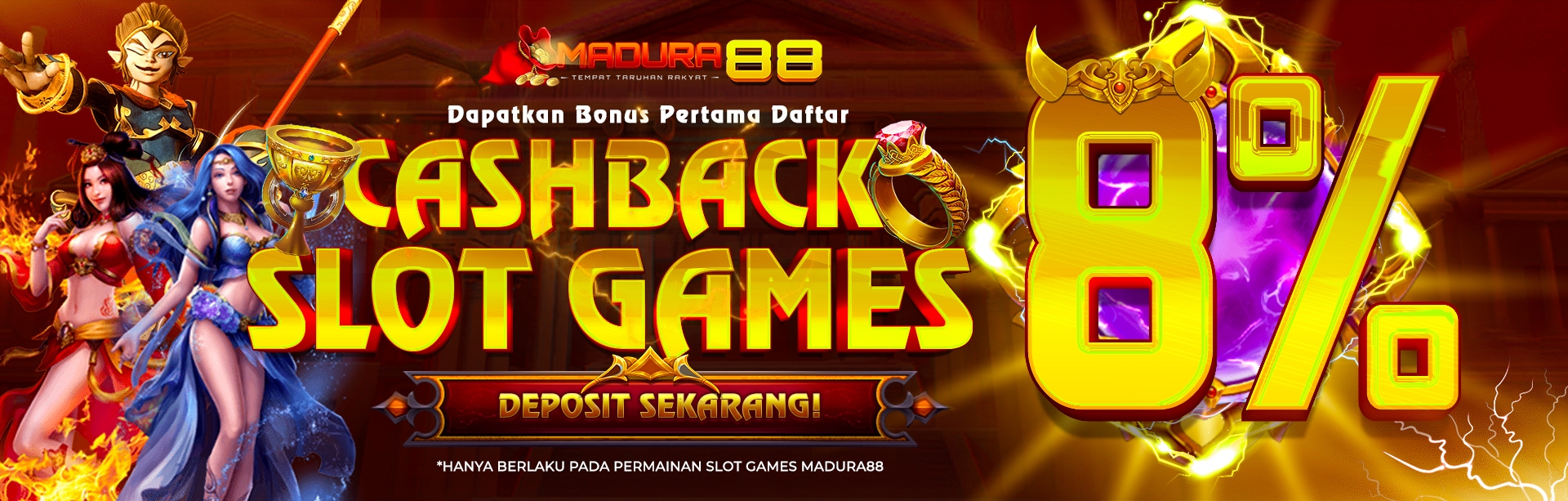 CASHBACK SLOT 8%