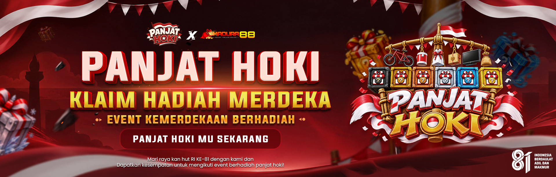 PANJAT HOKI KEMERDEKAAN X MADURA88