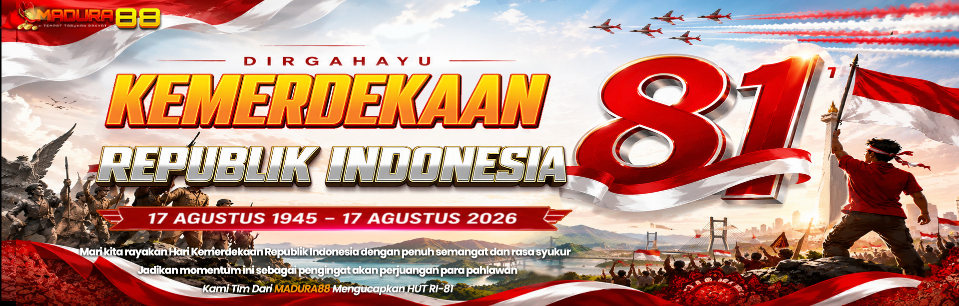 DIRGAHAYU HUT RI KE-81