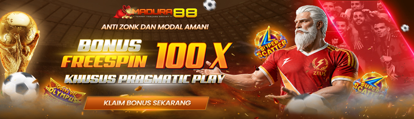 BONUS FREESPIN 100X MADURA88
